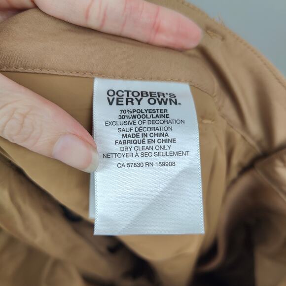 Octobers Very Own OVO Cargo Pants Mens 40 Brown Cool Blend Drake Rap Hip Hop Owl - Picture 10 of 12